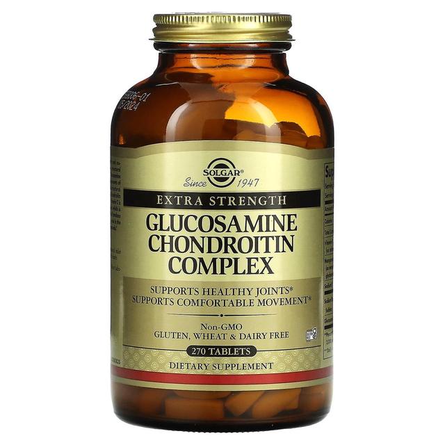 Solgar, Glucosamine Chondroitin Complex, Extra Strength , 270 Tablets on Productcaster.