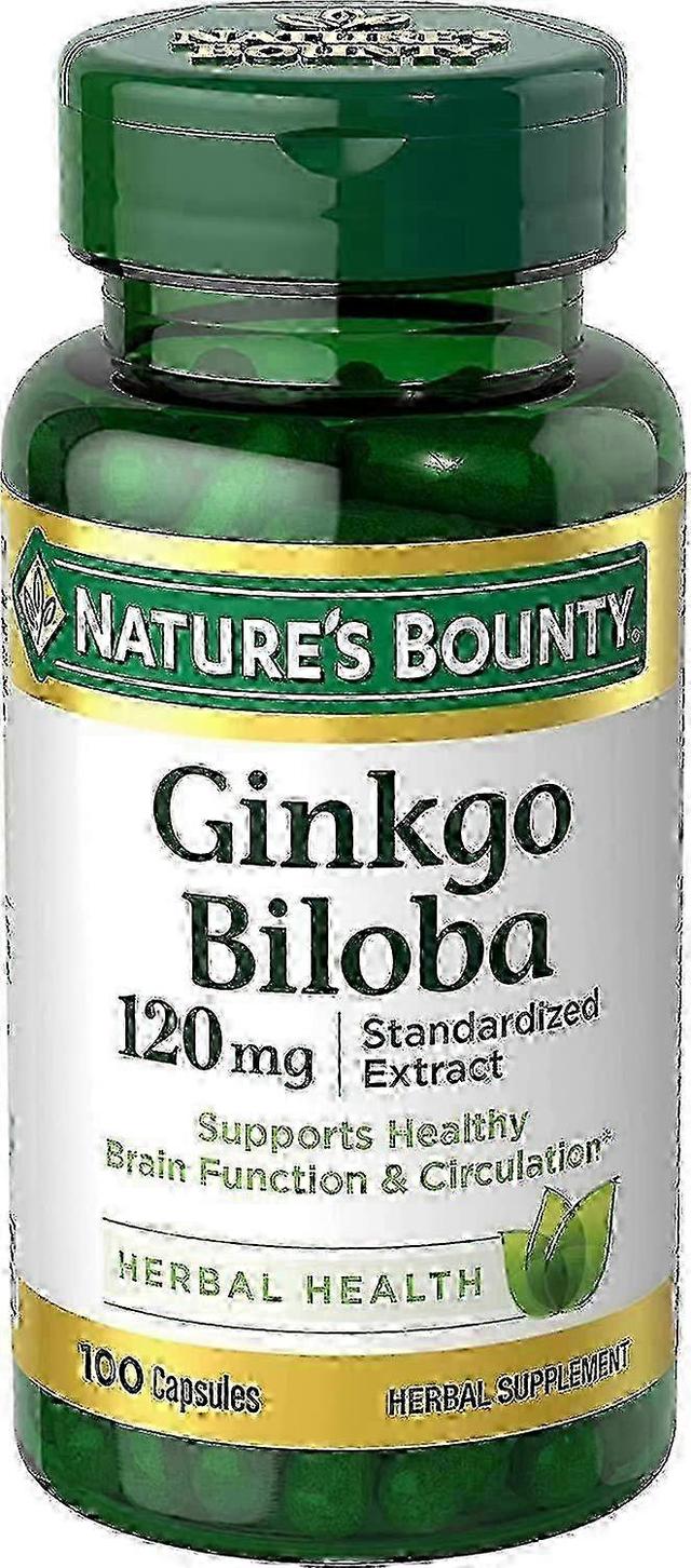 Natures Bounty Nature's bounty ginkgo biloba, 120 mg, capsules, 100 ea on Productcaster.