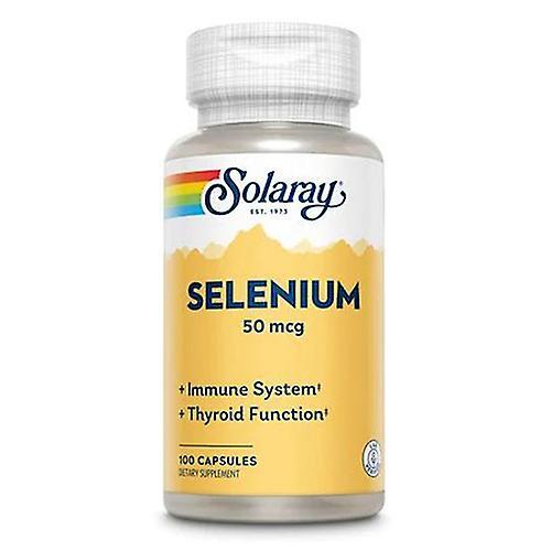 Solaray Selenium,50 mcg,100 Caps (Pack of 6) on Productcaster.