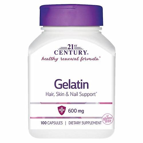 21st Century Gelatin,600 mg,100 Caps (Pack of 3) on Productcaster.