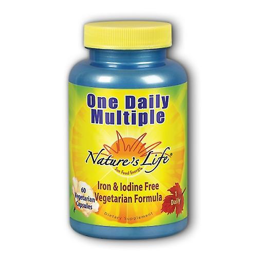 Nature's Life One Daily Multiple, 60 vcaps (Pakket van 1) on Productcaster.