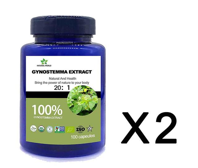 Vorallme Organic Gynostemma Extract Powder,jiaogulan,gypenosides Powder,gypenoside,gynostemma Pentaphylla,gynostemma Pentaph100pcs/bottle 2 bottle ... on Productcaster.