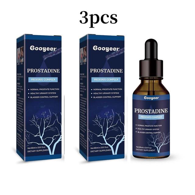 3x 60ml Mens Universal Prostaglandin Drops Improve Prostate Health Body Care Drops Discomfort Itching Body Health Care Agen 3pcs on Productcaster.