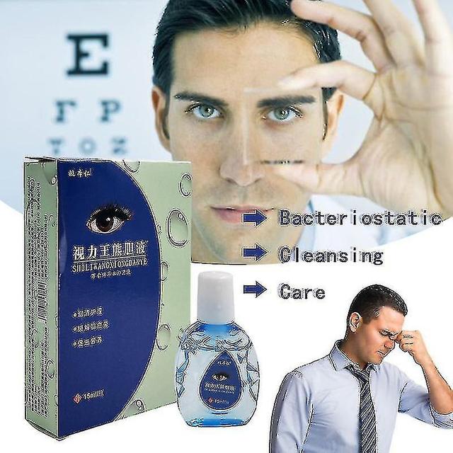 Slinx Cool Eye Drop Cleanning Eyes Relieve Eyes Fatigue Improve Vision.essential Items For Office Workers And Students Eyes Relax 15ml on Productcaster.