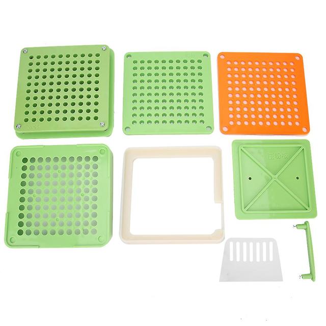 0# Manual Capsule Filling Tool with 100 Holes Grass Green Empty Capsule Plates on Productcaster.