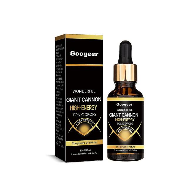 Giant Cannon High Energy Tonic Drops Gotas mejoradas para hombre on Productcaster.