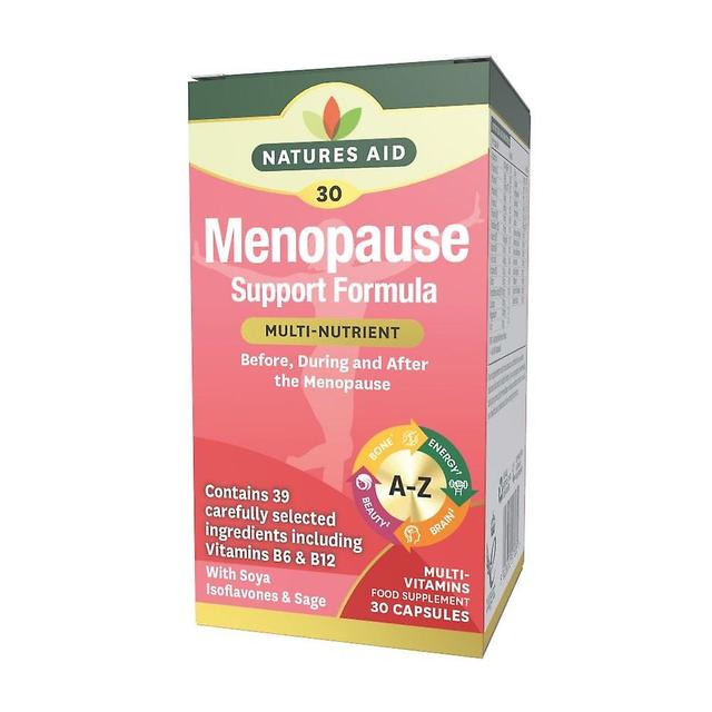 Natures Aid Menopause Support Formula, 30 Capsules on Productcaster.