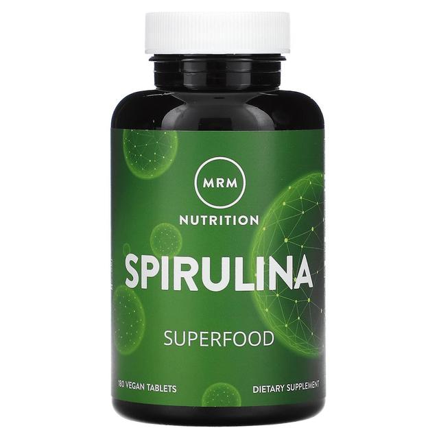 MRM Nutrition, Spirulina, 180 Vegan Tablets on Productcaster.