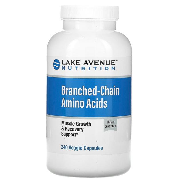 Lake Avenue Nutrition, Branched-Chain Amino Acids, 240 Veggie Capsules on Productcaster.