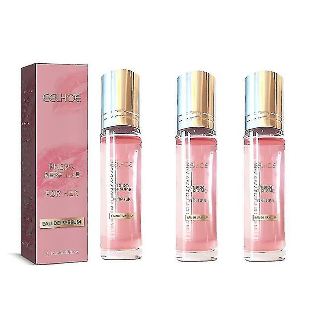 3pcs 10ml Pheromone Perfume Daily Use Women Essential Oil Vials For Atmosphere Dating on Productcaster.