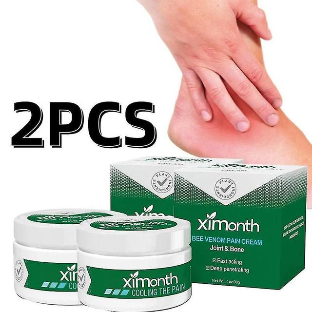 2 piezas de crema de terapia ósea y articular con veneno de abeja para el alivio natural del dolor articular de la artritis on Productcaster.