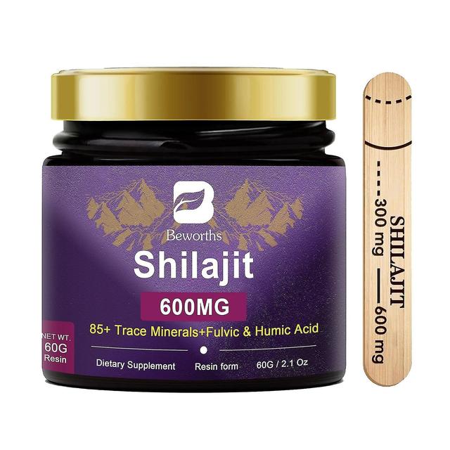 100% hög renhet ren Himalayan Shilajit Resin Shilajit Paste - Naturlig ekologisk Shilajit med 85+ spårmineraler och fulvinsyra Tib 1bottle on Productcaster.