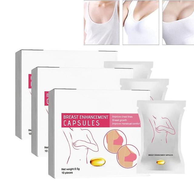 Nursing Capsule Massage Breast Enhancement Chest Growth Breast Enhancement Plump 3packs on Productcaster.