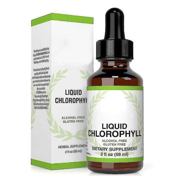 Rion 59ml Chlorophyll All-natural Extract Liquid Drops Water Soluble Mintflavour High Quality on Productcaster.