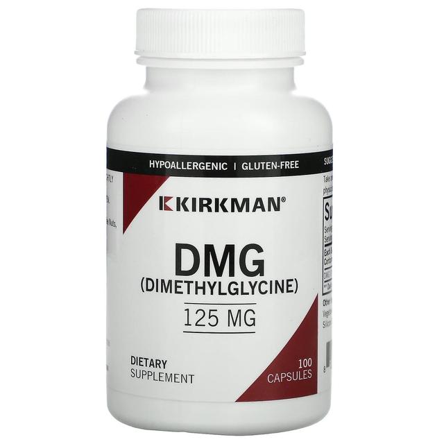 Kirkman Labs, DMG (Dimetylglycin), 125 mg, 100 Kapslar on Productcaster.