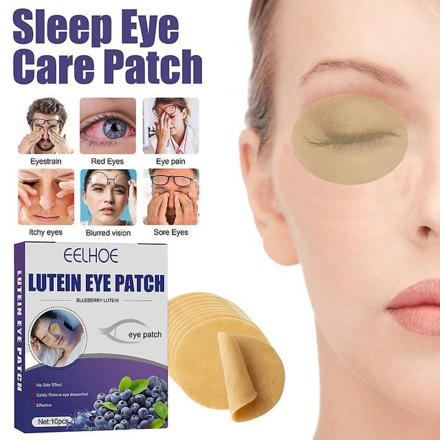 10/20pcs Blueberry Lutein Eye Patch Aliviar la fatiga ocular Protección Parche Miopía Compresa fría Sleep Parche ocular 2PCS on Productcaster.