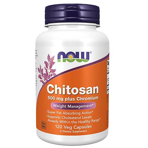 Now Foods Chitosan plus Chromium,500 mg,120 Caps (Pack of 3) on Productcaster.