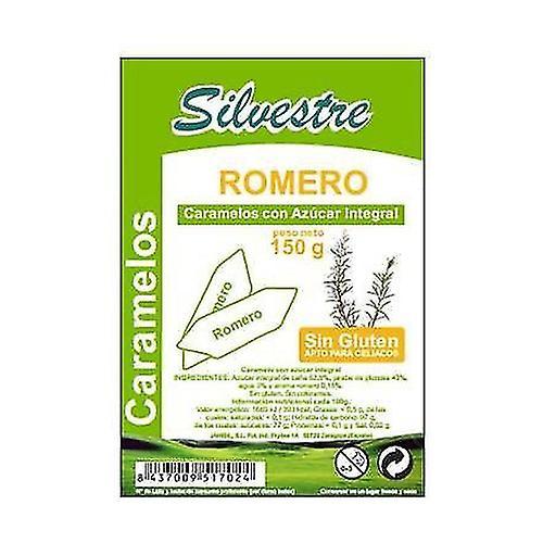 Silvestre Rosemary Candies With Whole Sugar Gluten Free 150 g on Productcaster.