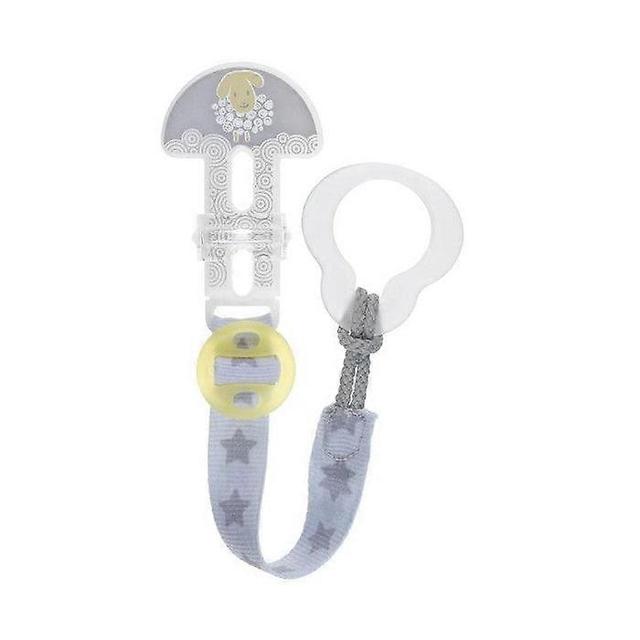 Mam baby neutral clip - practical and stylish dummy clip to keep your baby's dummy safe on Productcaster.