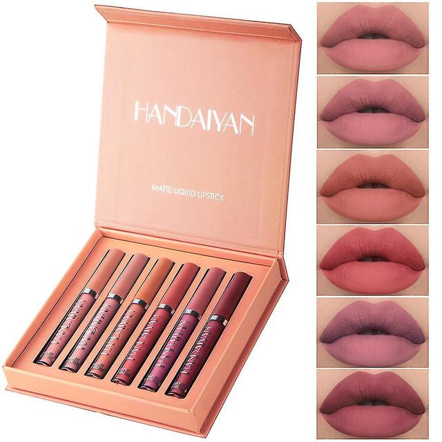 Handaiyan 6Pcs Lipgloss Sett A B on Productcaster.