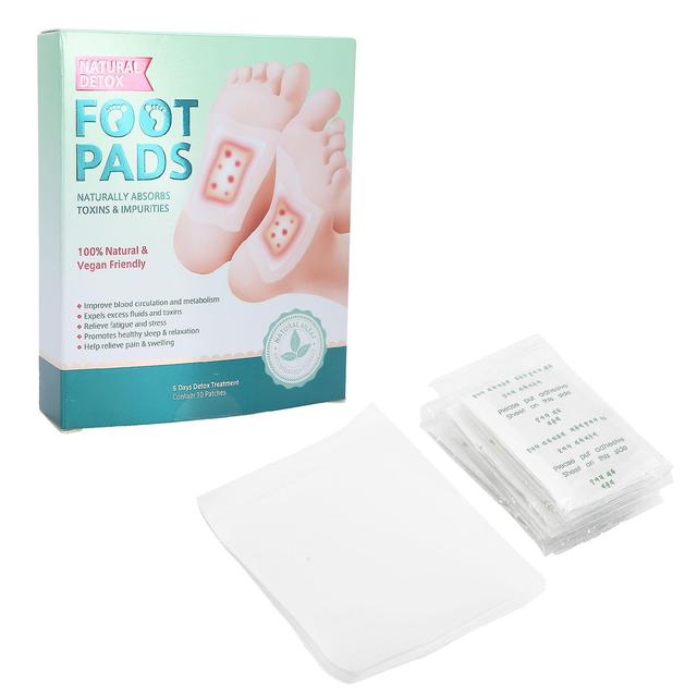 Gegong 10pcs Kräuterextrakt Fuß Patch Detox Schlaf Relax Fuß Patch Pad für gesunde Pflege on Productcaster.