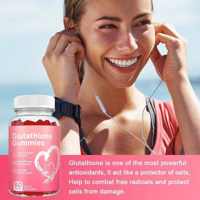 Glutathione Supplement Capsules With Vitamin C, Hyaluronic Acid, For Liver Detox, Immune System on Productcaster.