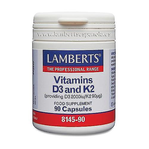 Vitamins D3 2000 Iu And K2 90 Capsules Of 90g- on Productcaster.