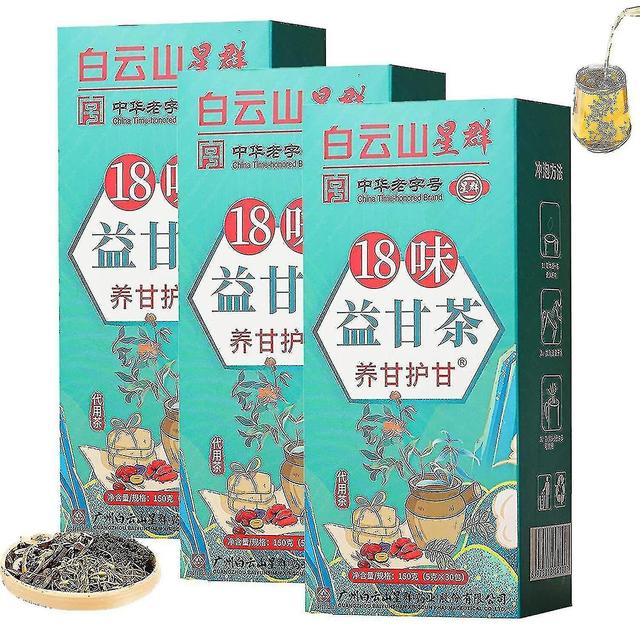 Yigan Tea - 90pcs 18 Flavors Daily Liver Tea For Improved Liver Health on Productcaster.