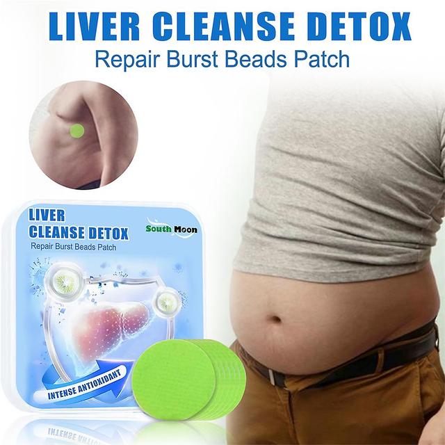 Liver Detox Patch Cleanse Liver Lung Repair Prevent Fatty Liver Disease Dry Eyes Fatigue Relief Soothing Liver Health Plaster 24pcs on Productcaster.