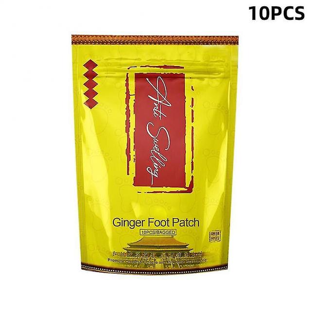 Hot 10/30/50pcs Ginger Wormwood Detox Foot Patches Deep Cleansing Foot 10pcs on Productcaster.