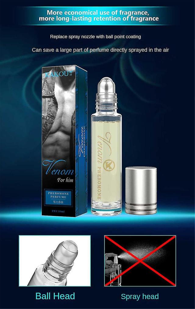 3pcs 10ml Venom Pheromone Fragrance Perfume For Men Long Lasting Stimulating on Productcaster.