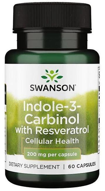 Swanson Indol 3 Carbinol med Resveratrol 60 Kapslar 40 gr on Productcaster.