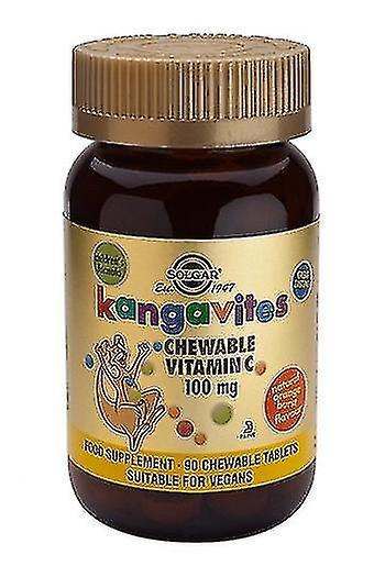 Skbcv Solgar Kangavites Vitamin C 100 Mg Chewable Tablets, 90 on Productcaster.