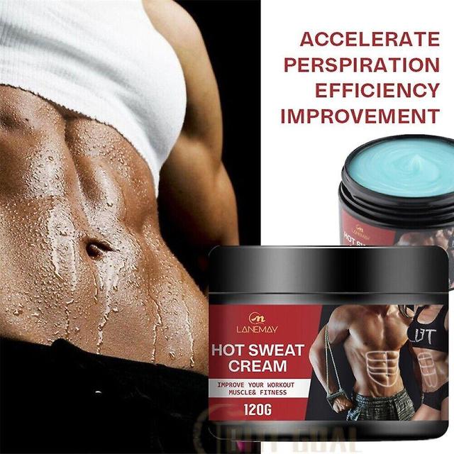 120g Hot Cream Fat Burn Vægttab Belly Vægttab Fitness Body Sweat Gel on Productcaster.