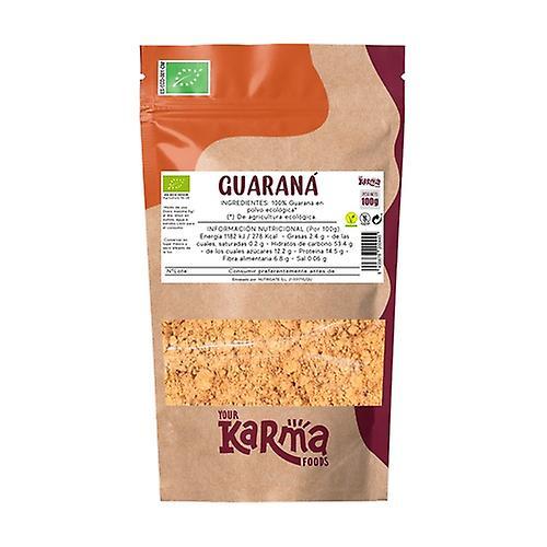 Karma Organic Guarana Powder 100 g of powder on Productcaster.