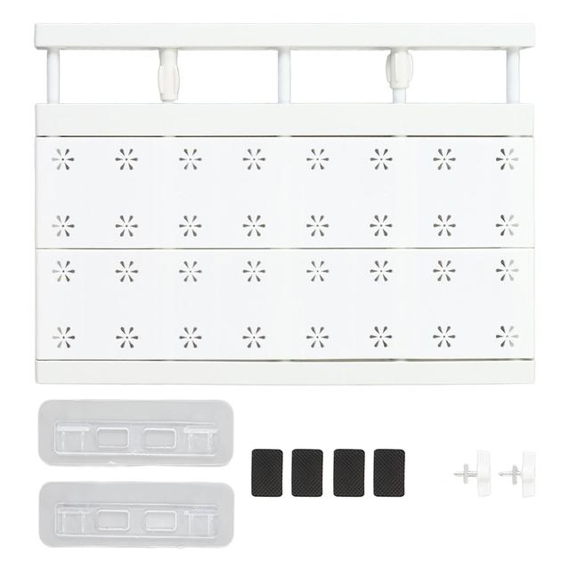 Expandable Closet Shelf Space Saving Punch Free Strong Bearing Capacity Wardrobe Clothes Dividers for Home 30?40cm 11.8?15.7in on Productcaster.