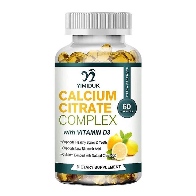 Vorallme Calcium Citrate Complex Capsules & Vitamin D3 Calcium Bone Muscle Nerve Health Blood Pressure Mineral Supplement for Women & Men 1 Bottles... on Productcaster.