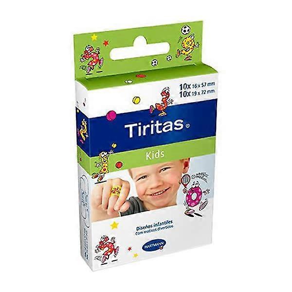 Hartmann tiritas kids brand aids 20 units on Productcaster.