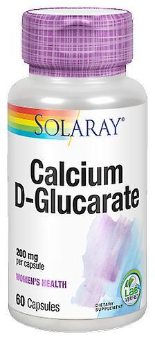 Solaray D-Glukarat Kalsium 200mg 60 Kapsler on Productcaster.