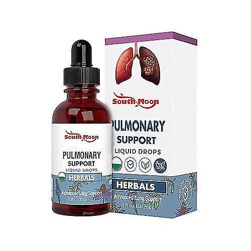 Ywfkmy 2xpulmonary Support Liquid Drops Herbal Advanced Lung Support 30ml 3PCS on Productcaster.