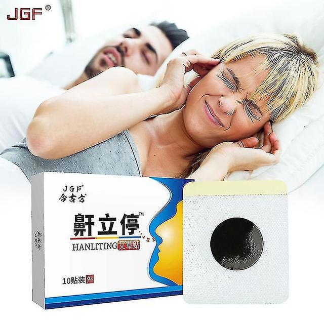 christina show Ajenjo Anti Snore Patch 10pcs / box Chinese Herb Patch Ayuda para eliminar los ronquidos Mejorar el sueño Brea on Productcaster.