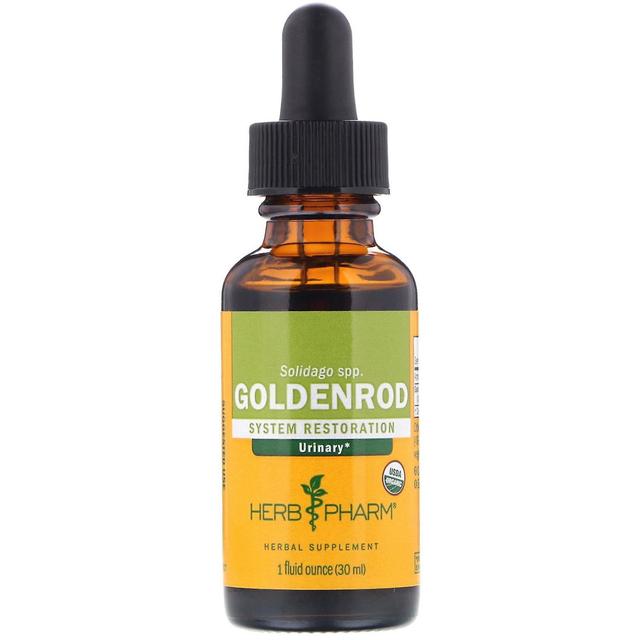 Herb Pharm, Goldenrod, System Restoration, 1 fl oz (30 ml) on Productcaster.