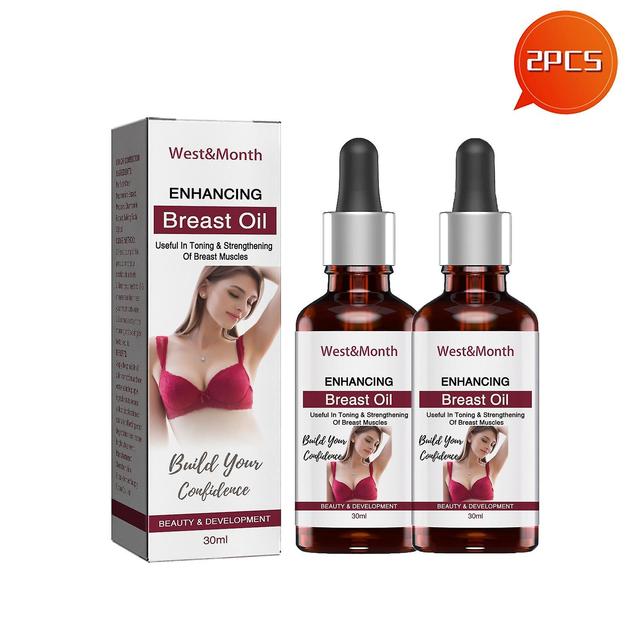 30ml Brustpflege Massage Ätherisches Öl Brust Ätherisches Öl Brustvergrößerung Effekt Hautelastizität straffend prall und gerade 2pc on Productcaster.