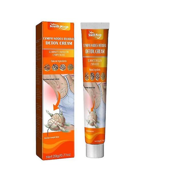 Szfy 1/2/3pcs Lymph Nodes Herbal Detox Cream Anti-swelling Lymphatic Detox Care Cream 1pc on Productcaster.