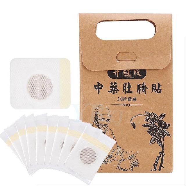 Gegong 10pcs/box Slimming Patches Navel Stick Weight Losing Fat Burning Patch Pad Adhesive Sheet on Productcaster.