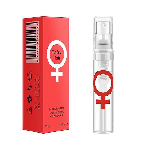 1pc Lure Her Lure Him Perfumepheromone Attractant Formula Spray Bottle 4ml red A on Productcaster.