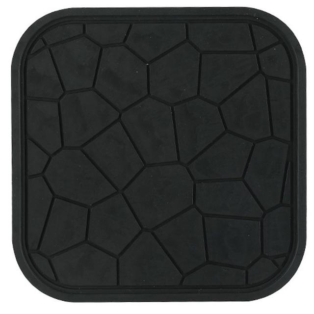 Anti-scald Silicone Pot Mat Heat-resistant Non-slip Bowl Pad High Temperature Resistant Pot Holder Black on Productcaster.