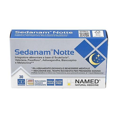 Named Sedanam Notte Dream 30 tablettia on Productcaster.