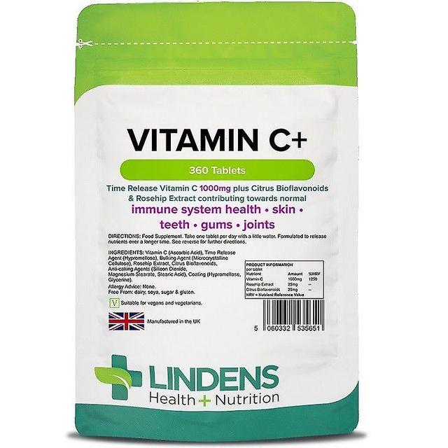 Lindens Vitamin C + 1000mg Time Release 360 (5651) on Productcaster.