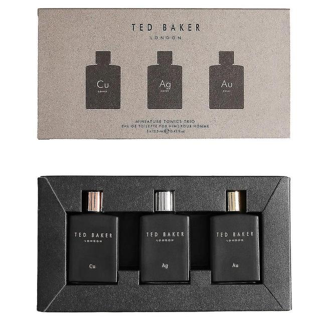 Ted Baker 3x 12.5ml Mitonc Tonics Mens Gift Set Eau De Toilette 3 x 12.5ml on Productcaster.